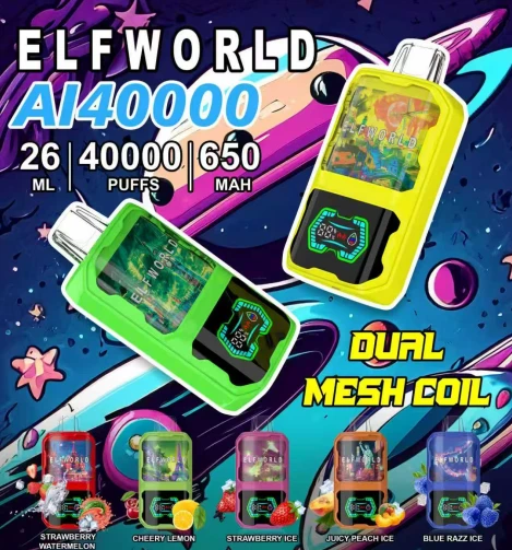 Elfworld AI 40000 Puffs Disposable Vape best